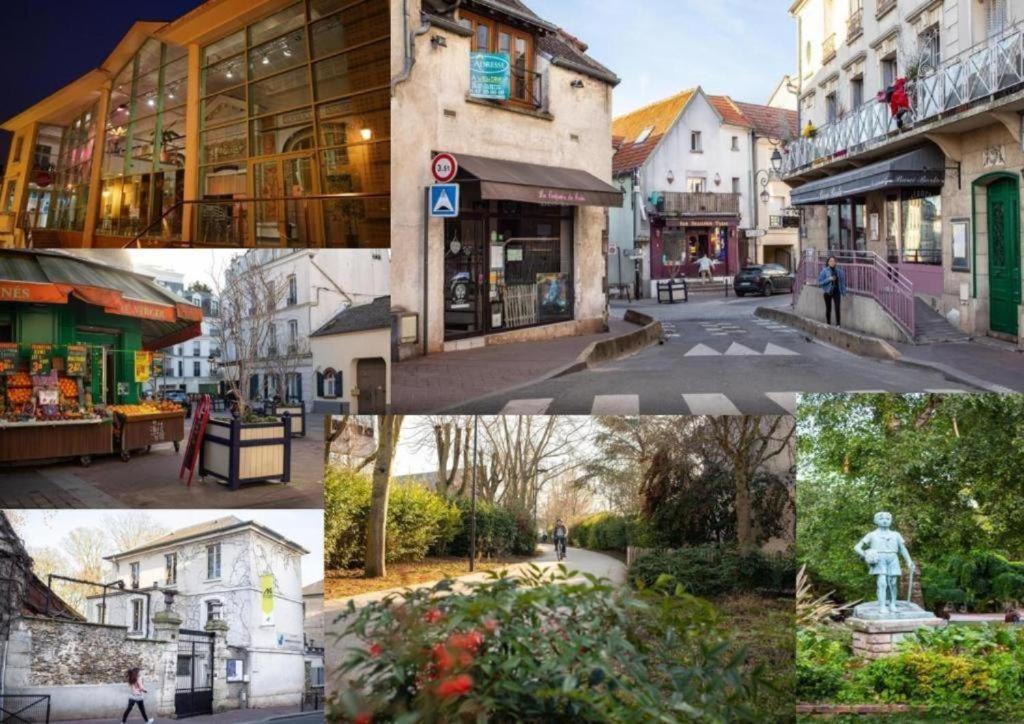 Chati-Bourg Citea Express Dayuse - Suite 3 Pieces W -- 25 Min Paris Montparnasse -- 15 Min Velizy Châtillon Buitenkant foto